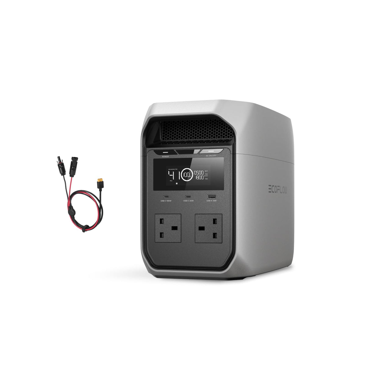 EF ECOFLOW DELTA 3 Classic Portable Power Station, 1024Wh LiFePO4 Battery