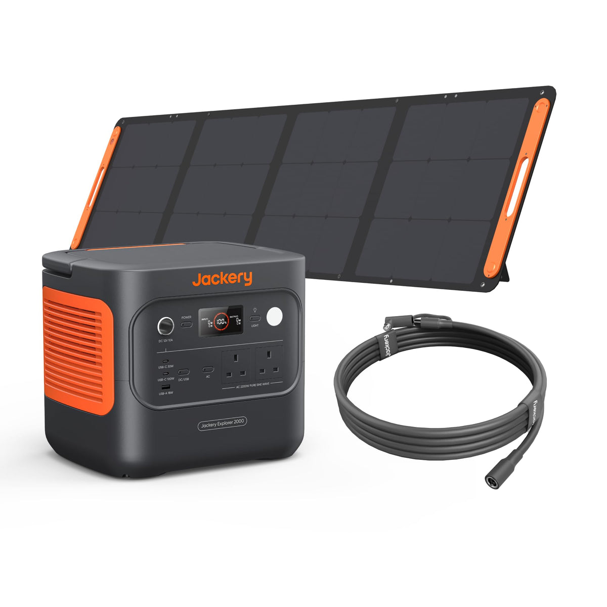 Jackery Explorer 2000 v2, 2042Wh 2200W(4400W Surge) Portable Power Station