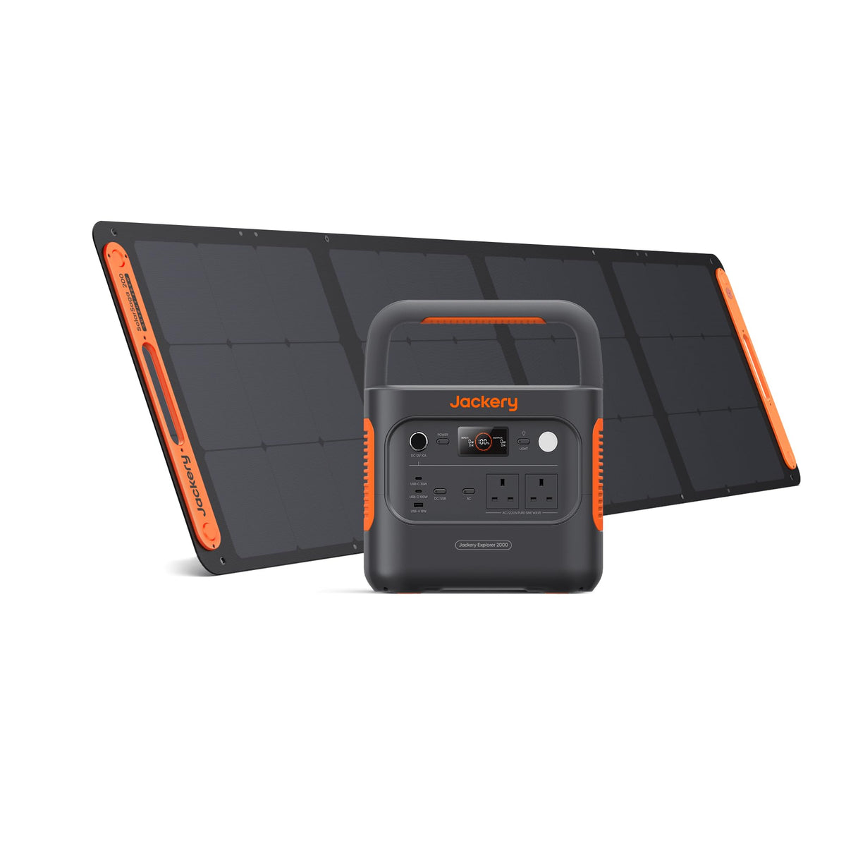 Jackery Explorer 2000 v2, 2042Wh 2200W(4400W Surge) Portable Power Station