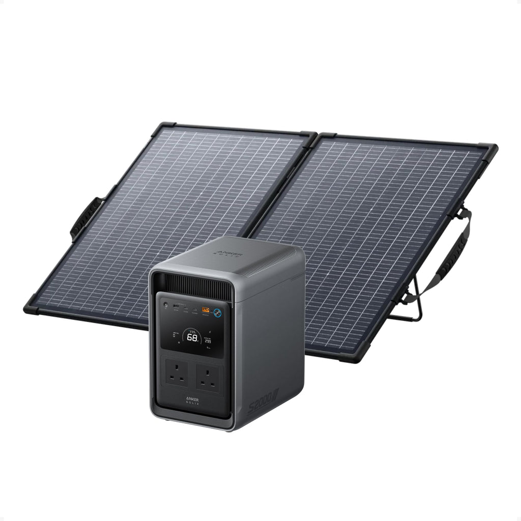 Anker SOLIX S2000, 2010Wh 1500W Power Station, 10ms UPS, Home Backup